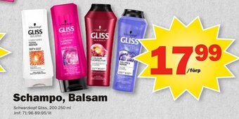 Pekås Schampo, Balsam erbjuda