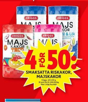 Friggs majskakor