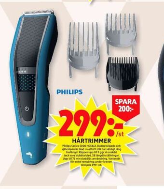 Philips hårtrimmer