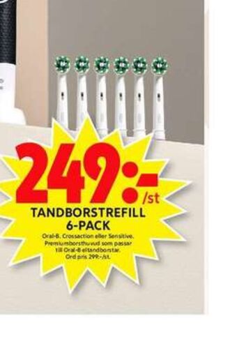 ICA Maxi Braun oral-b borstar el-tandborste erbjuda