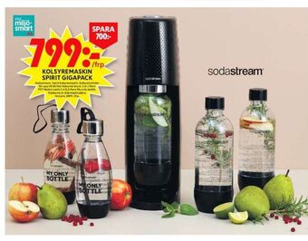 ICA Maxi Sodastream kolsyremaskin erbjuda