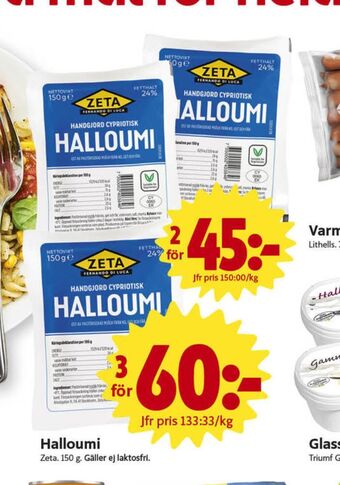 ICA Nära Zeta halloumi erbjuda