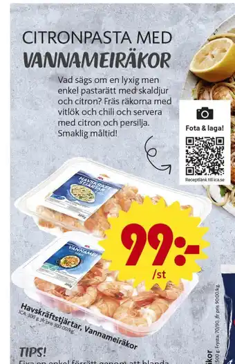 ICA Nära Ica vannameiräkor erbjuda