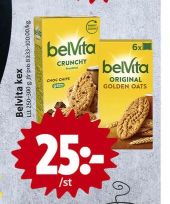 ICA Nära Belvita kex erbjuda