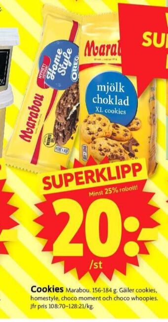 ICA Supermarket Marabou cookies erbjuda