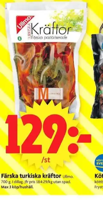 ICA Supermarket Ullmo kräftor erbjuda