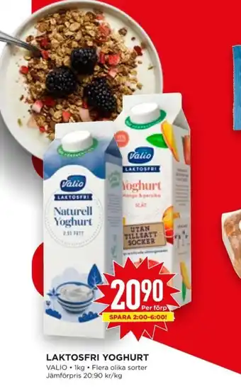 Valio yoghurt