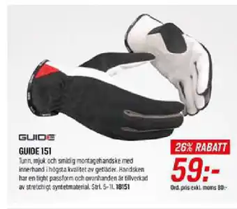 Tools Guide 151 erbjuda