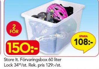 Bo Ohlsson Store It. Förvaringsbox 60 liter erbjuda