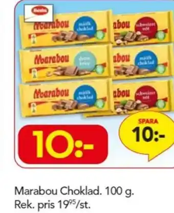 Bo Ohlsson Marabou Choklad. 100g erbjuda
