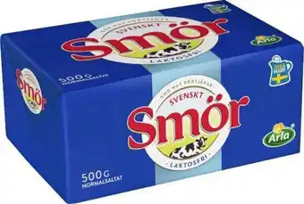 Smör normalsaltat 82% laktosfri