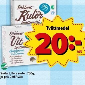Östenssons Tvättmedel erbjuda