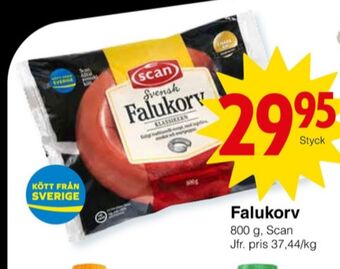 Matöppet Scan falukorv erbjuda
