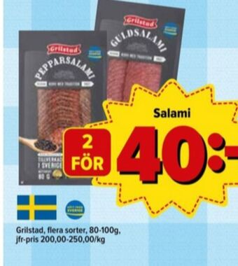 Östenssons Grilstad salami erbjuda