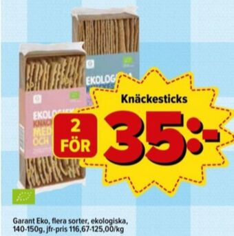 Östenssons Garant knäckebröd erbjuda