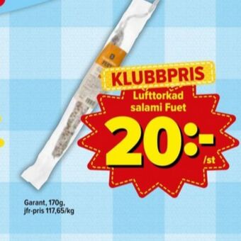 Östenssons Garant salami erbjuda