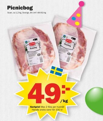 Pekås Scan picnicbog erbjuda