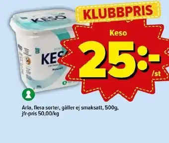 Östenssons Arla Keso erbjuda
