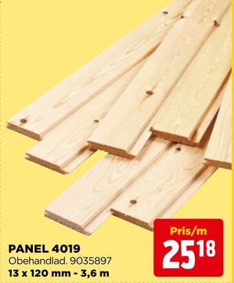 Jem&Fix Panel 4019 erbjuda