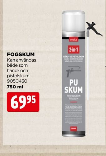 Jem&Fix Fogskum erbjuda