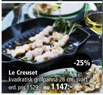 Kitch'n Le Creuset erbjuda