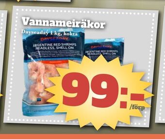 Bonum Matmarknad Vannameiräkor erbjuda