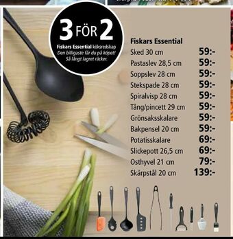 Kitch'n Fiskars Essential erbjuda