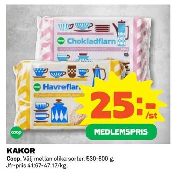 Coop Extra Kakor erbjuda