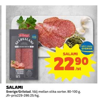 Coop Extra Salami erbjuda