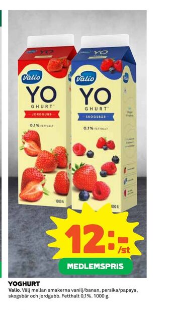 Coop Extra Yoghurt erbjuda
