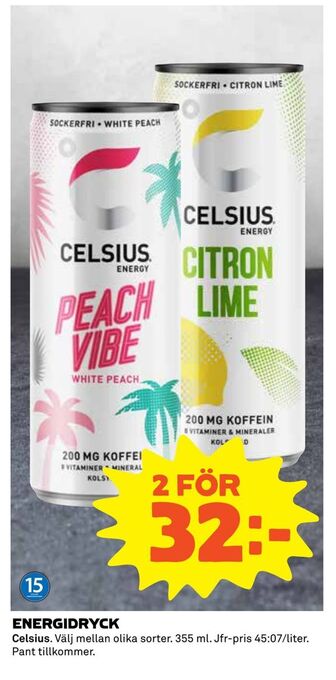 Coop Extra Energidryck erbjuda