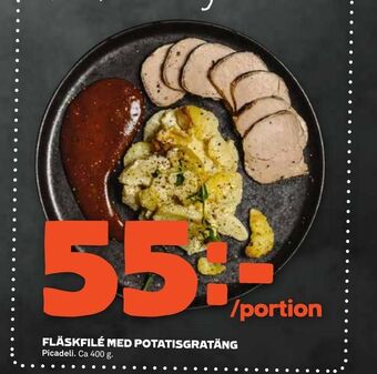 Coop Forum Fläskfilé med potatisgratäng erbjuda