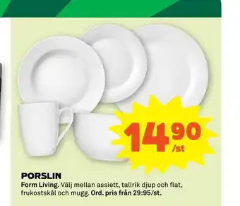 Coop Forum Porslin erbjuda