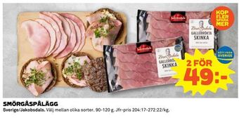 Coop Daglivs Smörgåspålägg erbjuda