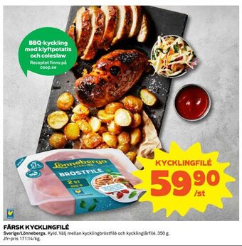 Coop Daglivs Färsk kycklingfilé erbjuda