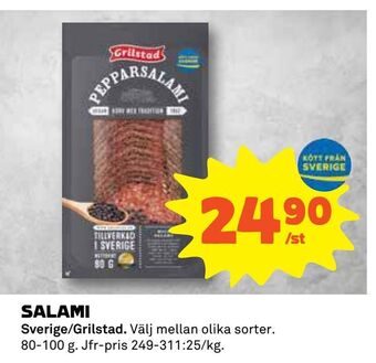 Coop Daglivs Salami erbjuda