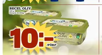 Din Mat Becel oliv erbjuda