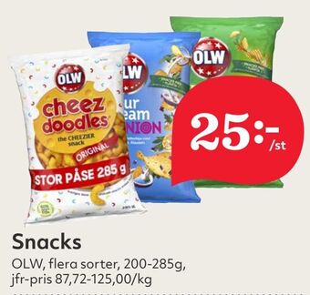 Hemköp Snacks erbjuda