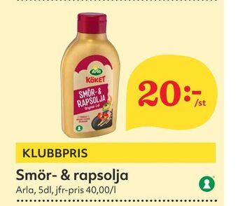 Hemköp Smör- & rapsolja erbjuda