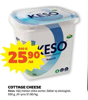 Stora Coop Cottage cheese erbjuda