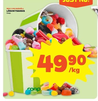 Stora Coop Lösviktsgodis erbjuda