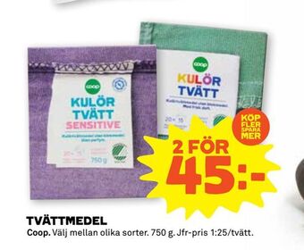 Stora Coop Tvättmedel erbjuda