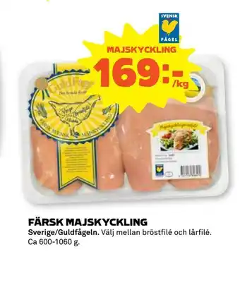 Stora Coop Färsk majskyckling erbjuda
