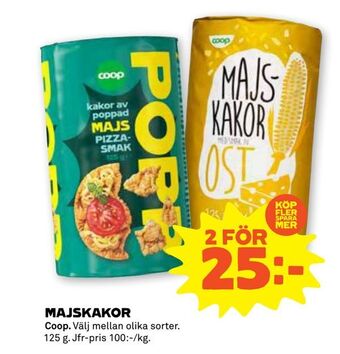 Stora Coop Majskakor erbjuda