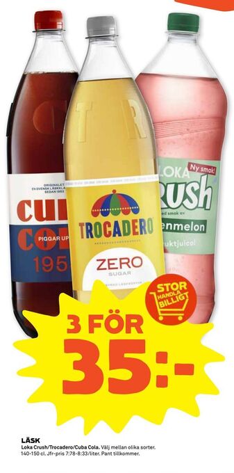 Coop Forum Läsk erbjuda