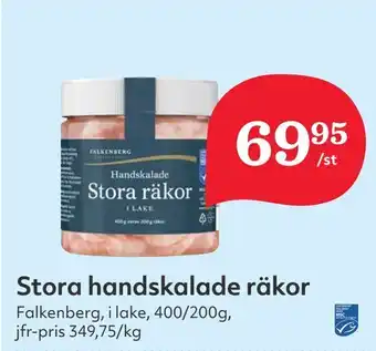 Hemköp Stora handskalade räkor erbjuda