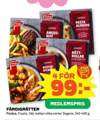 Stora Coop Färdigrätter erbjuda