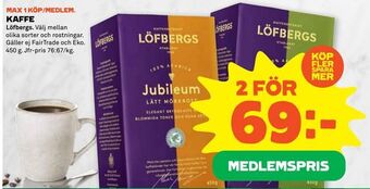 Stora Coop Kaffe erbjuda