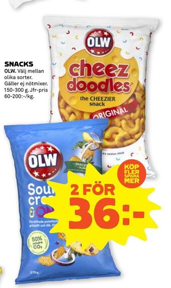 Stora Coop Snacks erbjuda