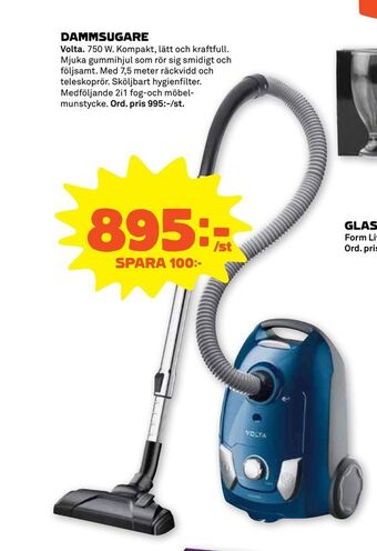 Stora Coop Dammsugare erbjuda
